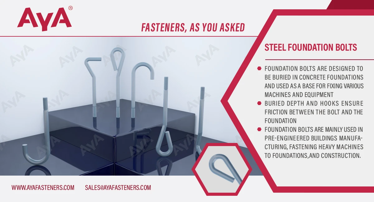 Steel Foundation Bolts-advantage