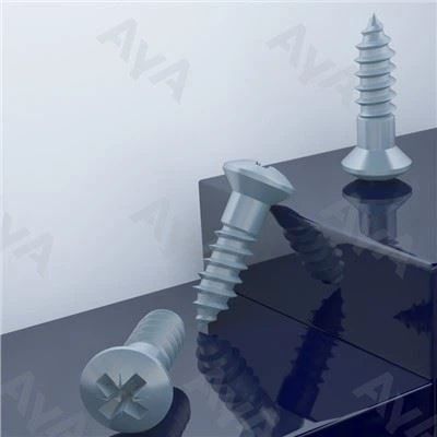 अंडाकार हेड लकड़ी के पेंच